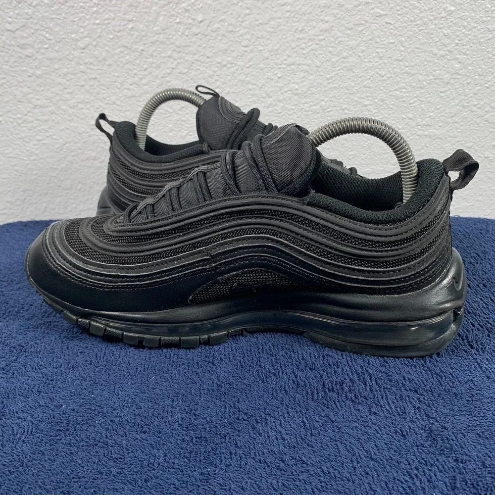 Nike Air Max 97 Shoes Womens Size 9 Black Smoke Grey Black Sneakers DH8016-002